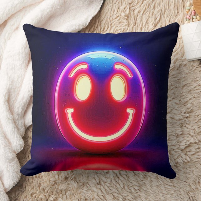 Coussin Neon Smile : Joyeux Feu (Couverture)