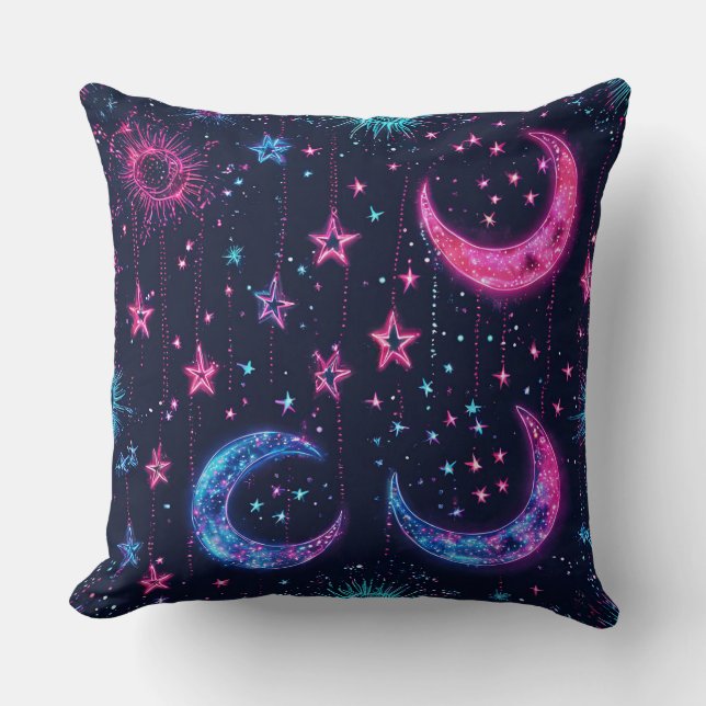 Coussin Neon Stars (Recto)