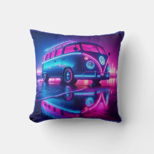 Coussin neon van life