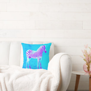 Coussin Neon Zebra