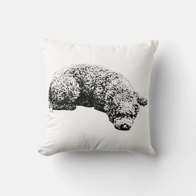 Coussin Nest d'Octobre calme (Recto)