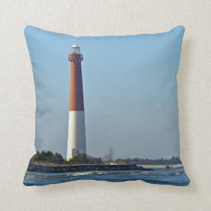 Coussin New Jersey d'île de Long Beach de phare de