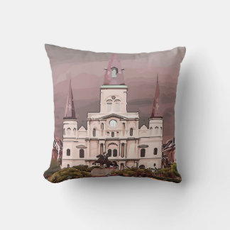 Coussin New Orleans Cathedral ajouter la date