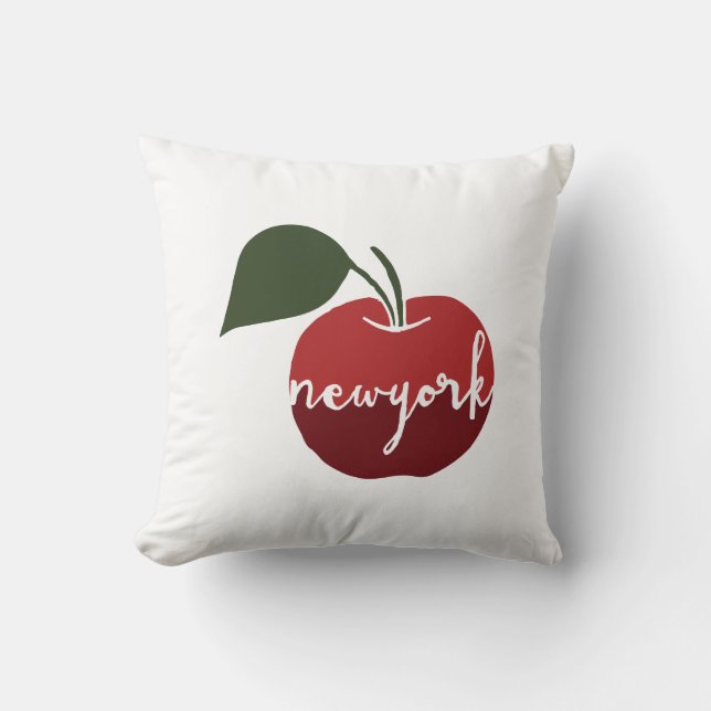 Coussin New York City | grand Apple (Recto)
