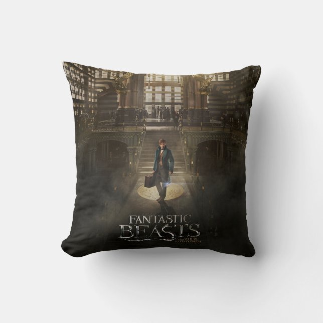 Coussin NEWT SCAMANDER™ au siège de MACUSA™ (Recto)