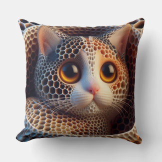 Coussin Nice CatThrow Pillow