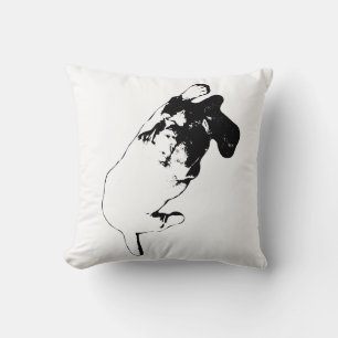 Coussin Nid et ours - Lignes douces