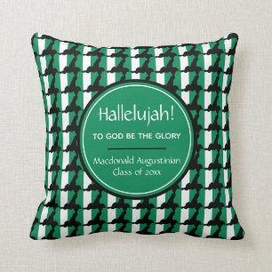 Coussin NIGERIA Diplômé sur mesure HALLELUJAH Keepsaké VER
