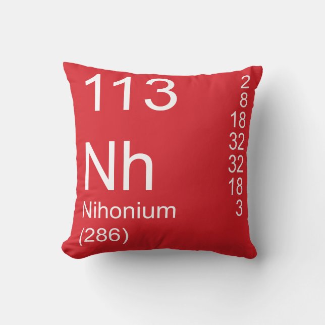 Coussin Nihonium (Recto)
