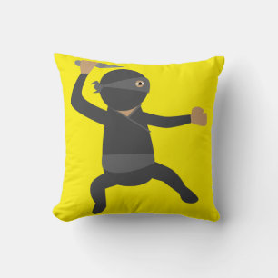 Coussin Ninja Drôle