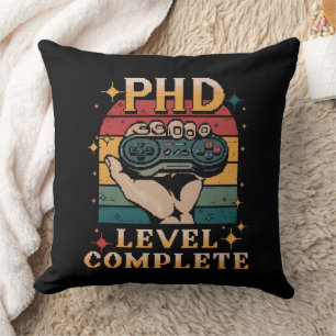 Coussin Niveau de doctorat Diplôme complet de doctorat Jeu