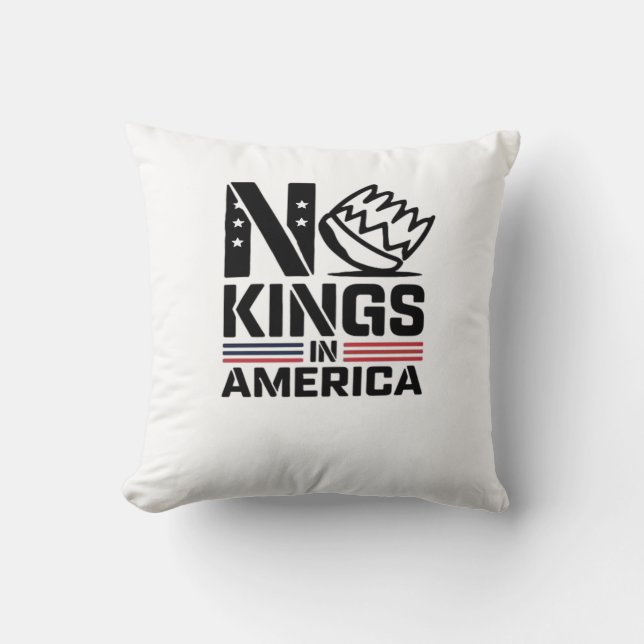Coussin No Kings In America Baby Creative Style (Recto)