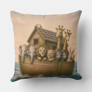 Coussin Noah's Ark Nurserie Islamique
