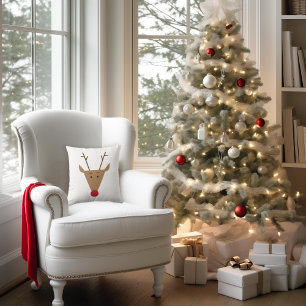 Coussin Noël à Reindeer