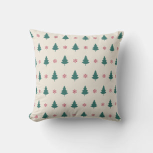 Coussin Noël Art Motif Un Petit Arbre De Noël
