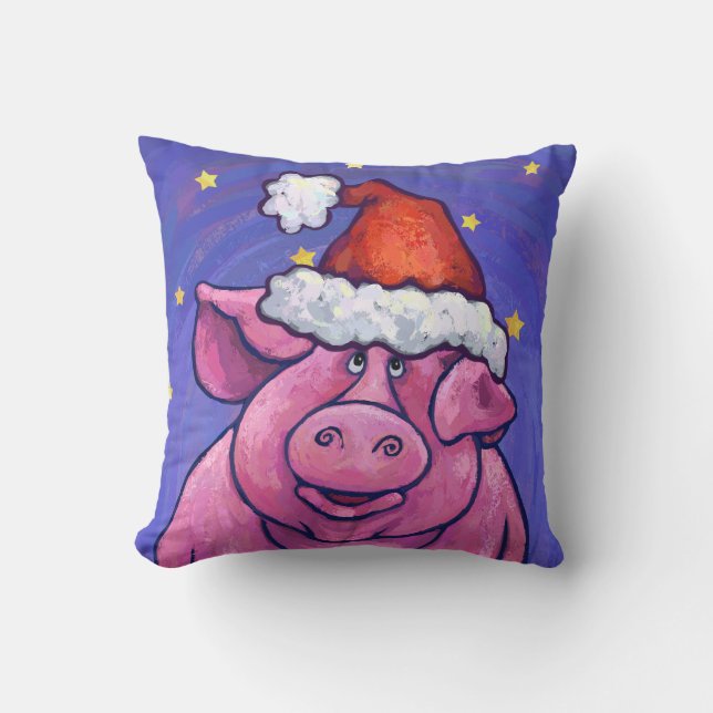 Coussin Noël au porc (Recto)