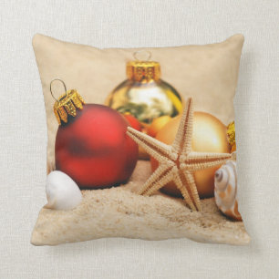 Coussin Noël chaud de temps
