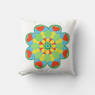 Coussin Noël Coeur Mandala