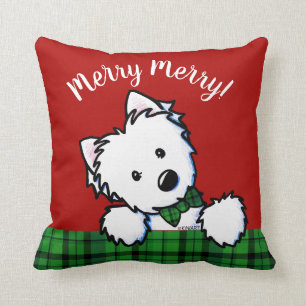 Coussin Noël de KiniArt Westie