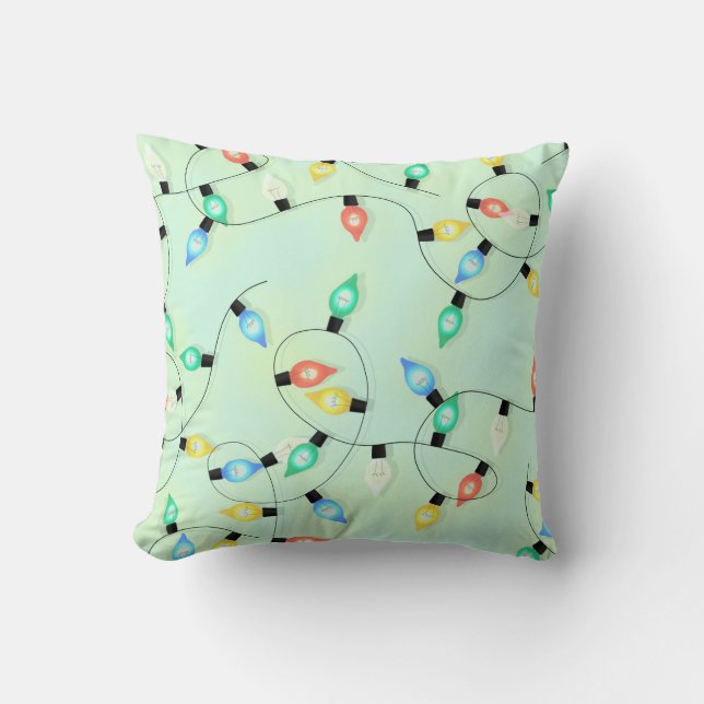 Coussin Noël décoratif (Recto)