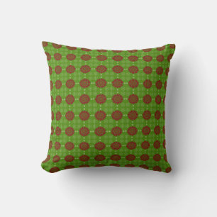 Coussin Noël Décoratif Rouge Vert