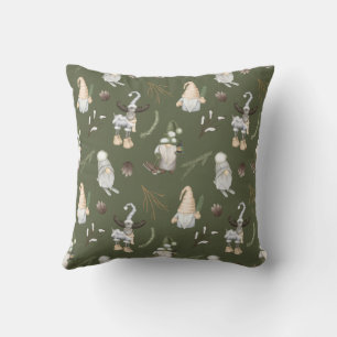 Coussin Noël des Gnomes