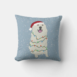 Coussin Noël des Grands Pyrénées