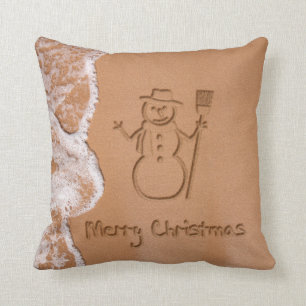 Coussin Noël en été