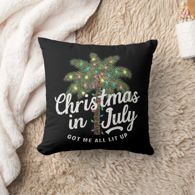 Coussin Noël en juillet m'a vraiment mis en feu  (Couverture)
