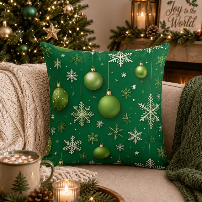 Coussin Noël Evergreen (Holiday Season)