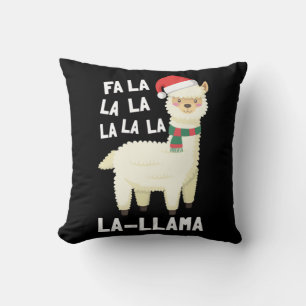 Coussin Noël Fa La Llama Essentiel