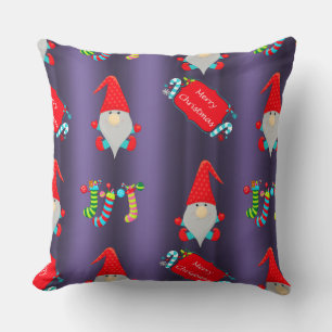 Coussin Noël Gnomes mignons