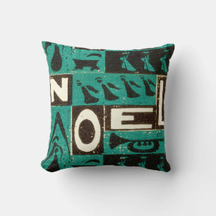 Coussin Noel Green