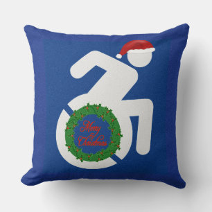 Coussin Noël Handicapé