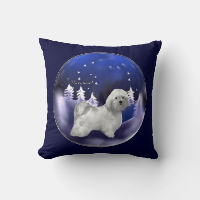Coussin Noël Havanais (Recto)