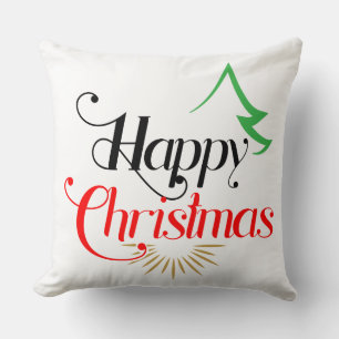Coussin Noël heureux