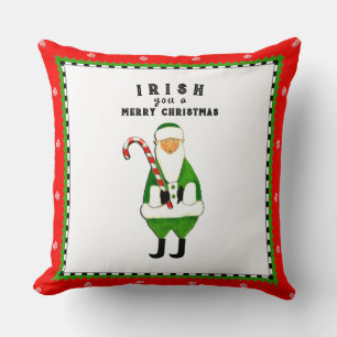 Coussin Noël irlandais