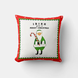 Coussin Noël irlandais