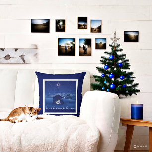 Coussin Noël Jésus est la raison
