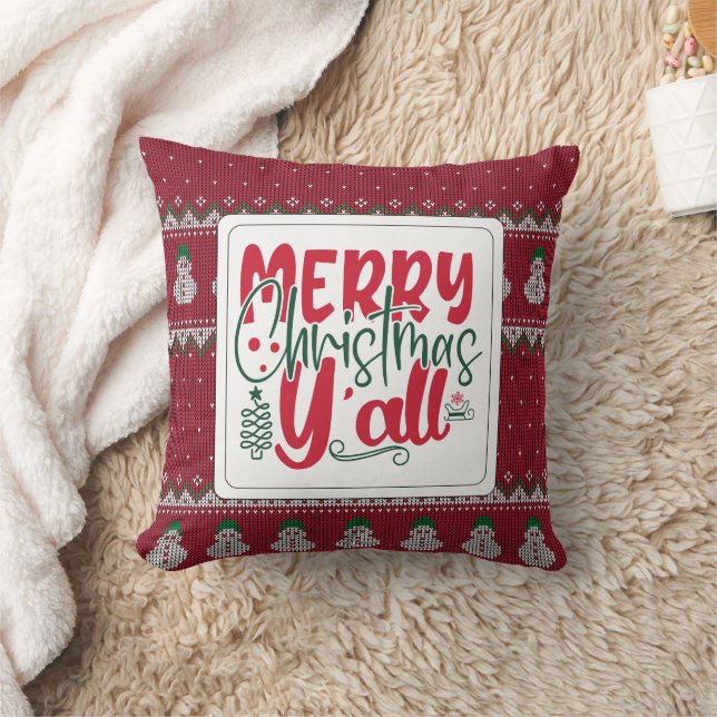Coussin Noël minimaliste (Couverture)