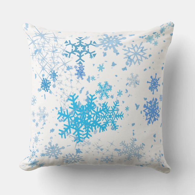 Coussin Noël neige (Recto)