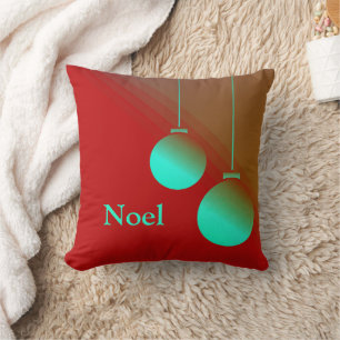 Coussin Noël Neo Mint Noel