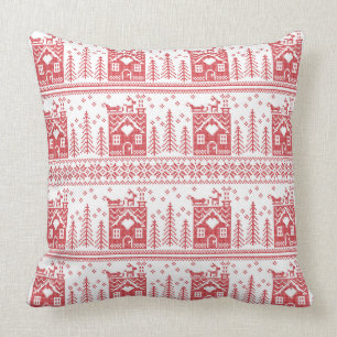 Coussin Noël nordique scandinave