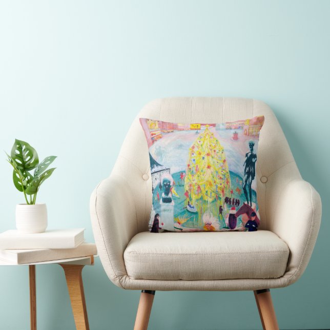 Coussin Noël par Florine Stettheimer (Chaise)