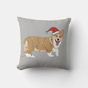 Coussin Noël Pembroke Welsh Corgi
