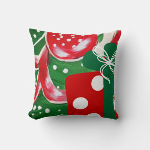 Coussin Noël présent