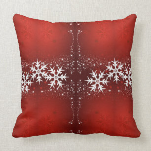 Coussin Noël tient le premier rôle le carreau de flocon 