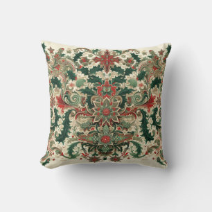 Coussin Noël victorien/classique/Vintage