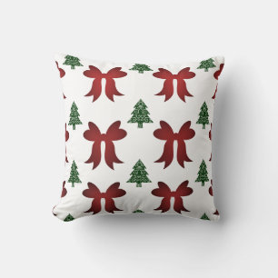 Coussin noeud de l'arbre de Noël