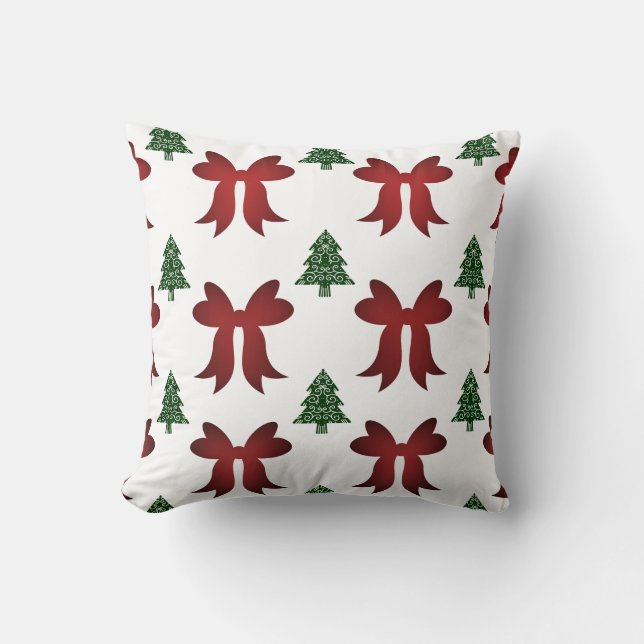 Coussin noeud de l'arbre de Noël (Recto)